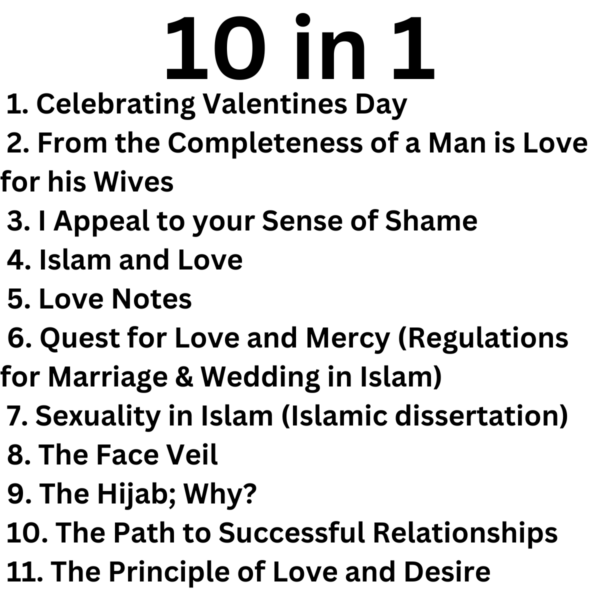 Love in Islam (10 in 1) - SunnahSak.com 4